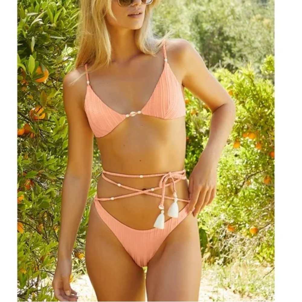 Isabella rose champagne bikini bottom